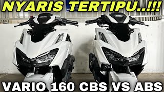 VARIO 160 CBS WHITE VS VARIO 160 ABS WHITE [upl. by Tnayrb]