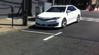 Lowered 2012 Toyota Camry on highlander wheels [upl. by Icat]