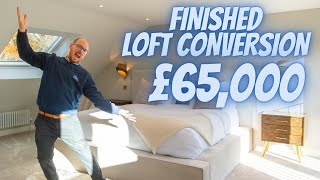 £65000 FINISHED LOFT CONVERSION TOUR  2023 [upl. by Eryn206]