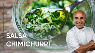 Como Preparar Salsa Chimichurri  Chef Piñeiro 👨🏽‍🍳 Receta [upl. by Findlay]