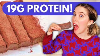 Homemade Protein Bars 💪🏼 Vegan GlutenFree Low Sugar [upl. by Dirk987]