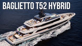 Touring one of the WORLDS LARGEST HYBRID YACHTS  €36000000 Baglietto T52 Hybrid SuperYacht [upl. by Nathanial555]