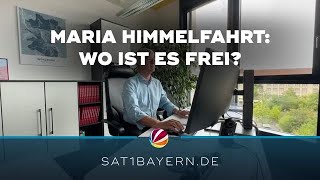 Feiertag in Bayern Wer hat frei und wer nicht [upl. by Asseralc]