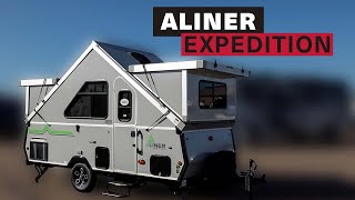 We Sold the FIRST ONE EVER 2023 Aliner Evolution A Frame Pop up Travel Trailer Tour  Beckleys RVs [upl. by Mccutcheon]