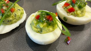 Chimichurri Deviled Eggs [upl. by Learsi]