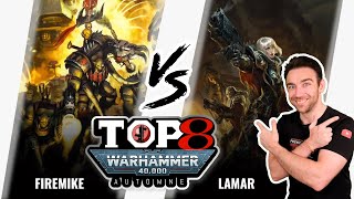 Warhammer 40k Tournois TOP8 Automne  Orks VS Sista [upl. by Delphine]