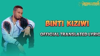 Zanto ft Pingu Binti Kiziwi Lyrics with English translation [upl. by Nahgam919]