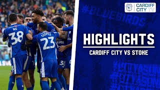 HIGHLIGHTS  CARDIFF CITY vs STOKE [upl. by Cirdet]