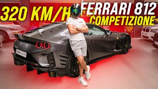 Lamborghini Aventador SVJ v Ferrari 812 v Porsche 911 Turbo S DRAG RACE [upl. by Kyriako]