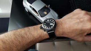 UBoat Classico AB45 Automatic Review  Reference 5569 [upl. by Anitsirhc]