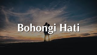 Mahalini  Bohongi Hati Lirik [upl. by Tupler]