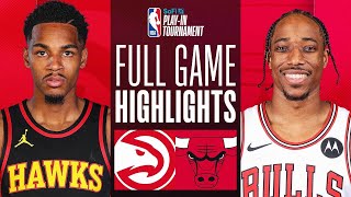 HAWKS at BULLS  SoFiPlayIn  FULL GAME HIGHLIGHTS  April 17 2024 [upl. by Kaliski35]