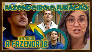 🔴FURACÃO MILTON tá em cima da gente Fazenda16 Love vira fazendeiro Sacha acusa colegas Cauê vaza [upl. by Eellac403]