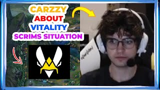 Carzzy About VITALITY Performance in SCRIMS 👀 [upl. by Niawtna]