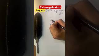 Mnemonics for Cytomegalovirus virus virology easy way to learn [upl. by Namus540]