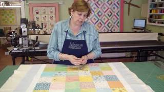 Make a Baby Quilt  Part 3  Preparing and Quilting Your Baby Quilt [upl. by Atiran818]