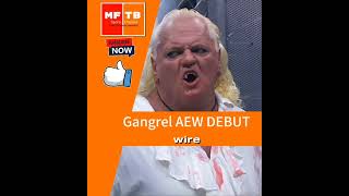 Gangrel AEW Debut  AEW aew aewwrestling [upl. by Hakaber]