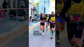 MILANO HALF MARATHON 💪 in 1h28’30”  pace of 4’12”km running halfmarathon runningtips [upl. by Toby]