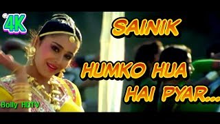 Humko Hua Hai Pyar Batao Hum Kya Kare 1080p  Sainik Romantic Songs  Ronit Roy Hits [upl. by Azalea]