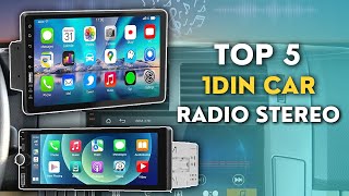 TOP 5Best 1Din Car Radio Stereo 2024  AliExpress [upl. by Dustman]