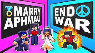 MARRY APHMAU or END WAR in Minecraft [upl. by Alien741]