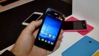 Acer Liquid Z200 Hands On 4K [upl. by Nylsoj328]