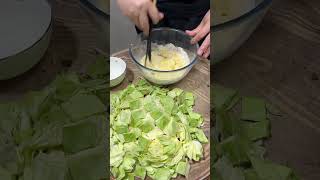 Amazing Green Cabbage Cutting Tricks vegetableart [upl. by Erkan110]