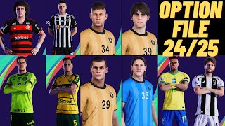 PES 2021  Next Season Patch 2024UPDATE OPTION FILE 2025 PS4 PS5 DOWNLOAD and INSTALLATION [upl. by Elstan]