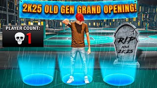 NOBODY showed up to Old Gens 1ST DAY of NBA2K25 [upl. by Adnilem]