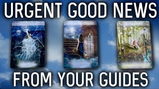 Urgent Good News from Your Guides 🌫️ PICK A CARD ✉️ Timeless Tarot Reading [upl. by Nesrac]