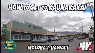 Hawaii Drive Molokai Airport to Kaunakakai July 29 2023 How to Get to Kaunakakai Molokai Hawaii [upl. by Eustasius571]