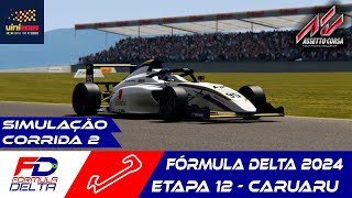 Fórmula Delta 2024  Etapa 12  Caruaru  CORRIDA 2 Assetto Corsa [upl. by Jeremy]