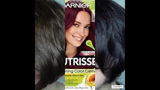 Garnier Nutrisse 42 Black CherryDeep Burgundy [upl. by Syverson724]