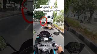 Detikdetik Mobil Besar Membawa Mobil Kecil di Atasnya bikers anakmotor youtubeshorts hiburan [upl. by Mctyre]