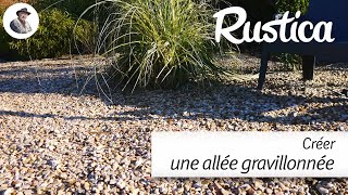 Comment réaliser une allée gravillonnée [upl. by Mungovan253]