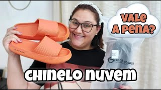 CHINELO NUVEM DA PÉ DE ALGODÃO®  Vale a pena [upl. by Qulllon]