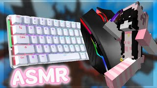 Keyboard  Mouse ASMR Sounds  Hypixel Bedwars [upl. by Henn562]