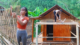 120 Day Build a Wooden Kitchen Install Hydroelectric GeneratorsCreate Clean Vegetable Farm [upl. by Aramahs219]