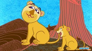 The Lion Cub  Panchatantra Stories in English for Kids  Educational Videos by Mocomi [upl. by Bettzel979]