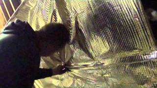 Ecoquilt Multifoil Insulation Fitting Video [upl. by Oludoet284]