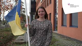 Kateryna about studying in the Netherlands  Driestar Christian University [upl. by Srednas123]