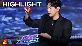 Yu Hojin performs MINDBLOWING magic  SemiFinals  AGT Fantasy League 2024 [upl. by Labaw173]