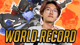 Pro Widowmaker Gets 90 Final Blows in One Match  AnsanSniper Overwatch League World Record [upl. by Hselin]