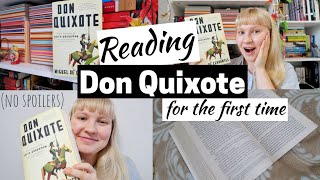 🌟 Don Quixote by Miguel de Cervantes Reading Vlog and Review NO SPOILERS 📚 [upl. by Yeldarb]