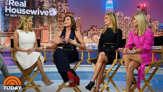 The Real Housewives of New York City Cast Dishes On New Season Drama  TODAY [upl. by Eedoj213]