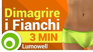 Dimagrire i Fianchi  3 Minuti [upl. by Gelasius]