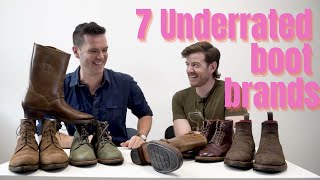 The 7 Most Criminally Underrated Boot Brands [upl. by Conlon921]