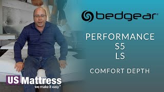 Bedgear Performance S5 LS Medium Firm  Comfort Depth 2 [upl. by Terbecki]