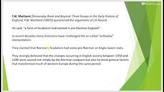 MANORIAL SYSTEM Britain HistorySNGOU BA ENGLISH CLASS [upl. by Ahsiym588]