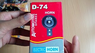 DC HORN FOR ELECTRIC BIKE [upl. by Ahsined]